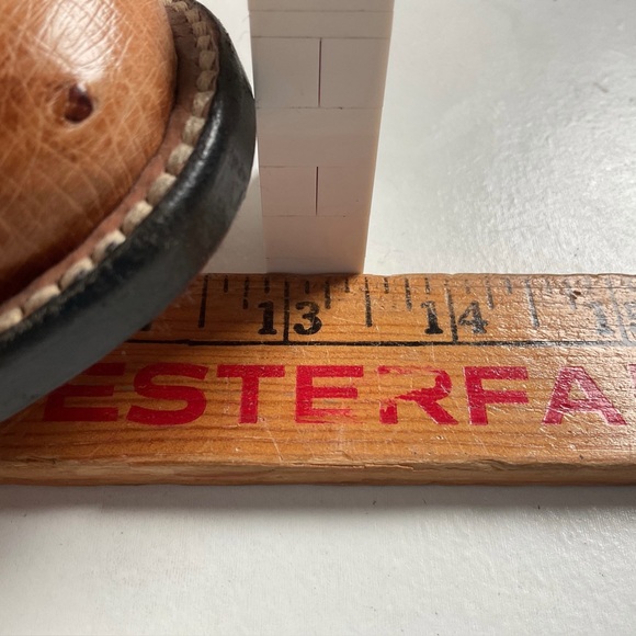 Rios Of Mercedes Smooth Ostrich Cowboy Boots 13 B Exotic USA Made - Picture 6 of 16